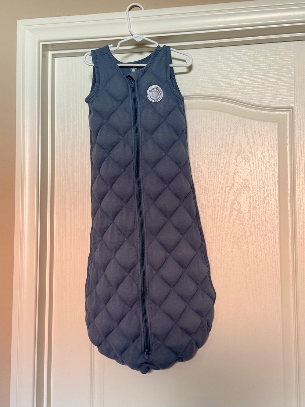 Quilted Sleeveless Sleep Sack for Kids - Navy